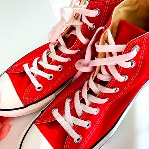 BNWB CONVERSE ALL STAR RED SIZE 9 MENS